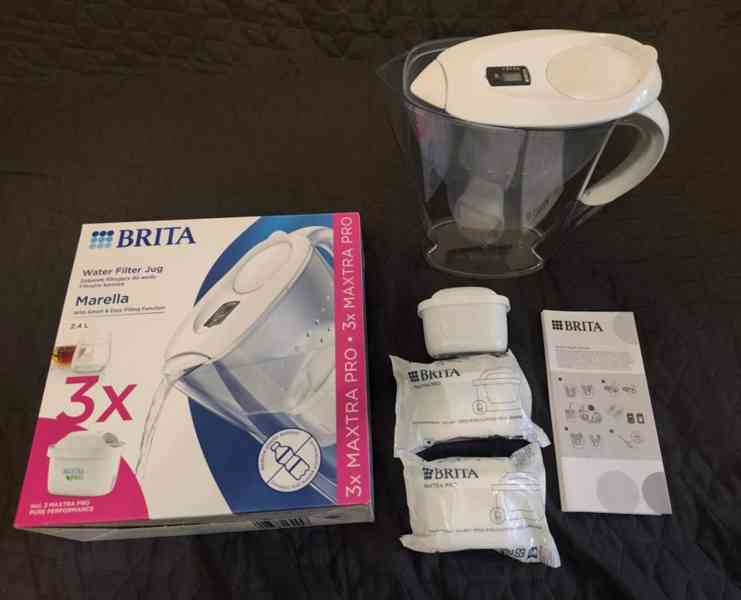 Filtrační konvice BRITA Marella 2,4 l bílá + 3 ks patron - foto 2