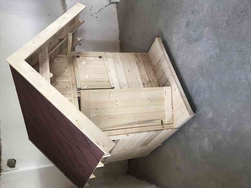 Dětský dřevěný zahradní domek - foto 3
