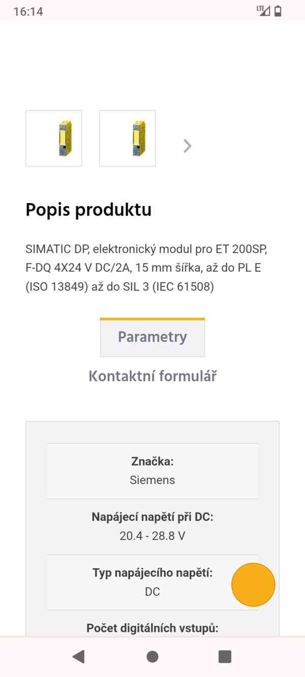 Modul pro SIMATIC ET200SP  PROFIsafe - foto 7