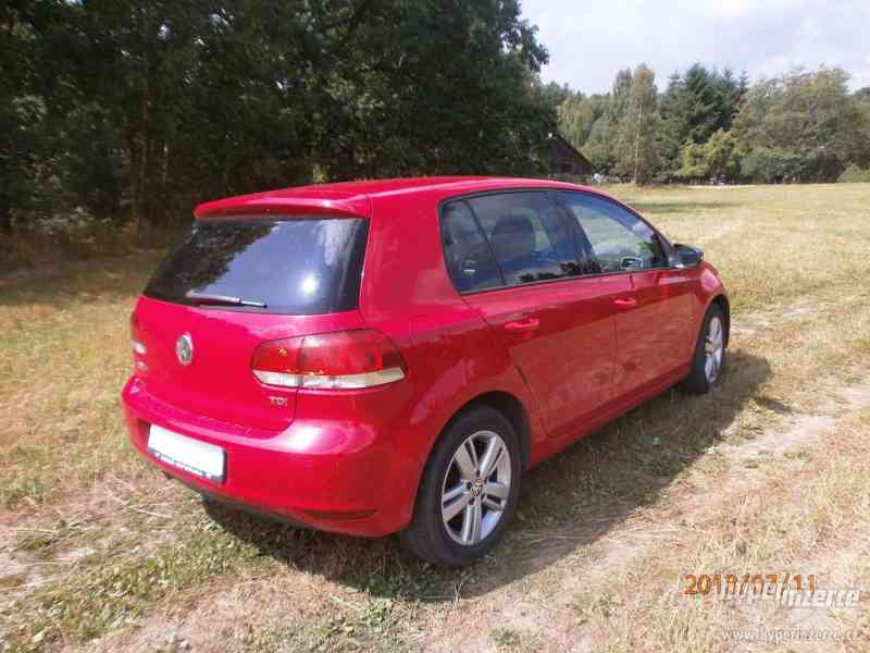VW GOLF VI  1.6 TDI červená - foto 4