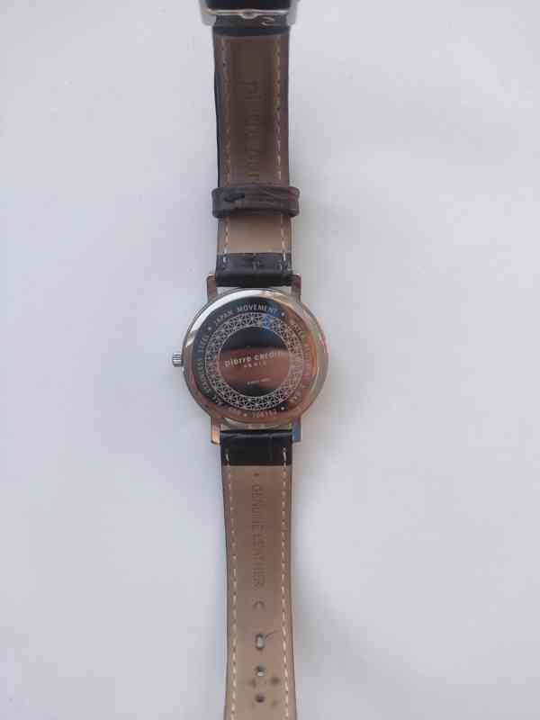 Dámské hodinky Pierre Cardin - hnědý řemínek - foto 2