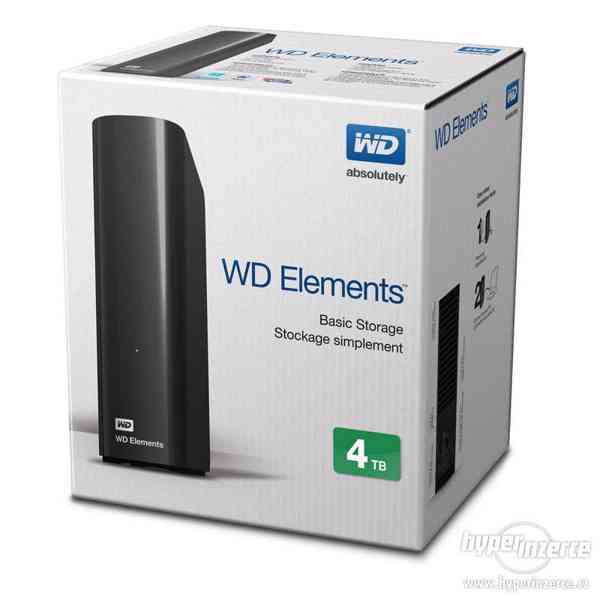 Externí HDD 4T WD elements 4000Gb - foto 1