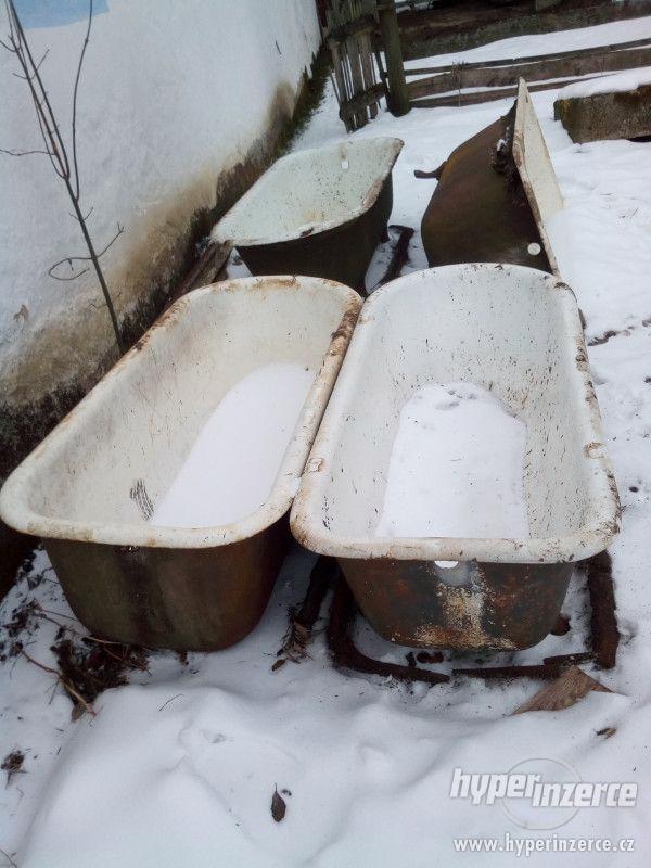 litinové vany - foto 1