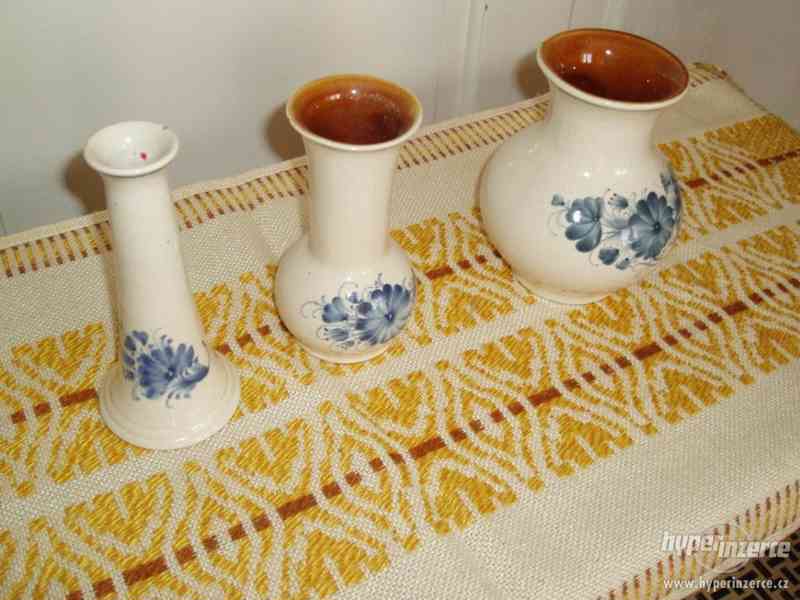 Keramika - 3 vázičky - foto 2