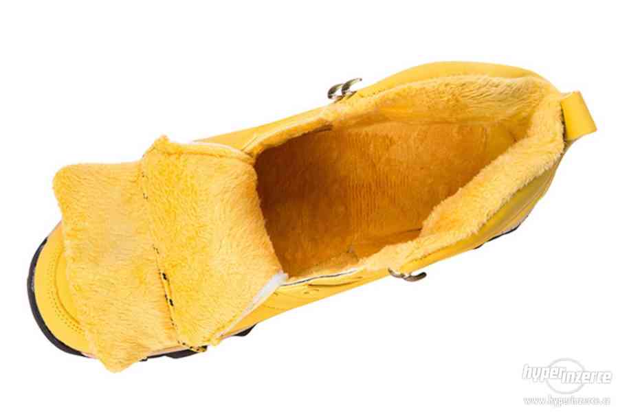 Pánské zateplené zimní/trekinové boty, pravá kůže - NOVÉ - foto 7