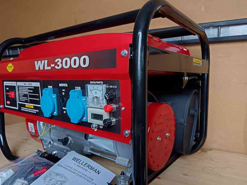 Elektrocentrála - Benzínový generátor  - foto 3