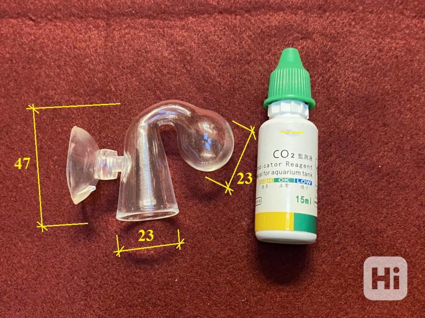 CO2 akva příslušenství – Dropchecker + indikátor - foto 1