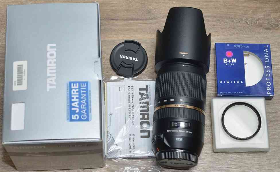 pro Canon- Tamron SP 70-300mm 1:4-5.6 USD IF VC+UV - foto 3