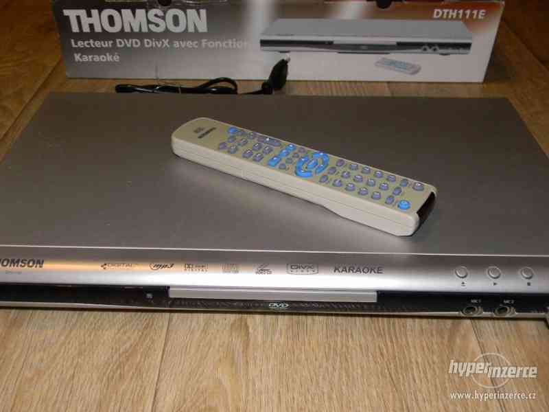 DVD přehrávač Thomson DTH111E, DivX, karaoke+ zdarma pohádky - foto 4