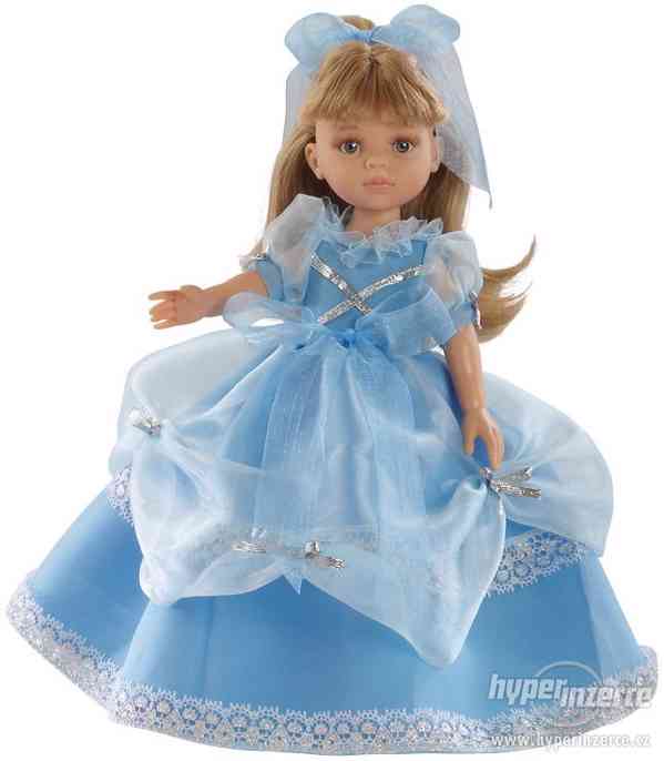 Realistická panenka modrá princezna - foto 1