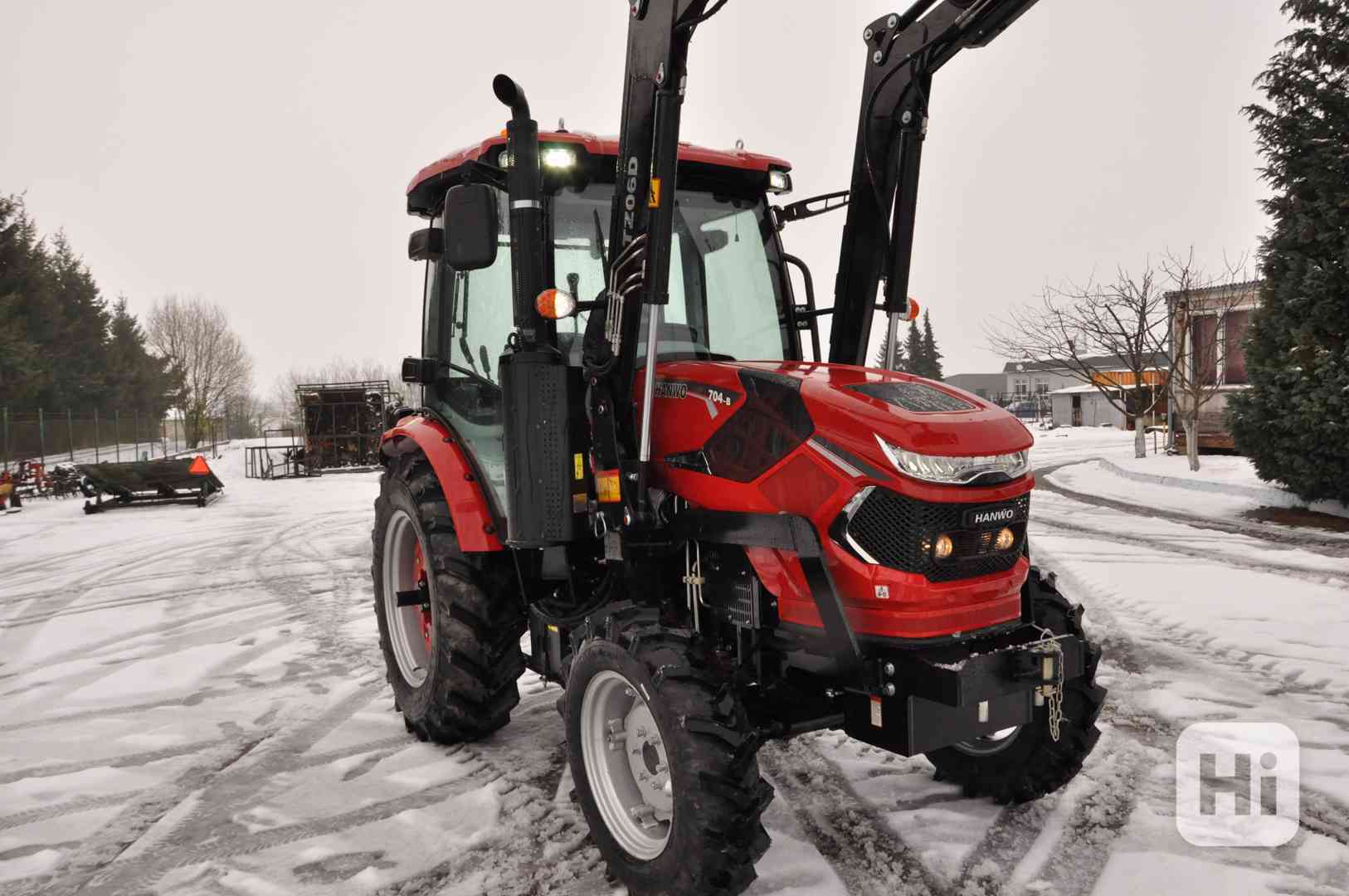 Traktor HANWO HWE 704 C, STAGE V, Traktory pro komunální,,,, - foto 1