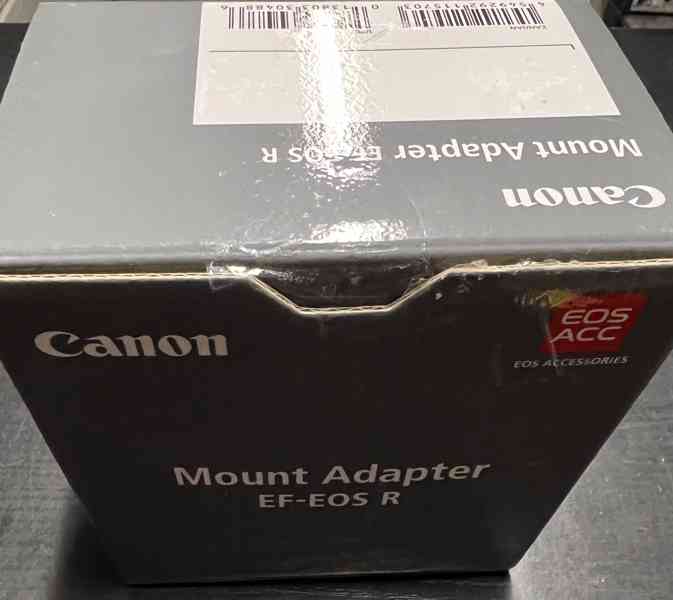 Adaptér Canon EF-EOS R, nový, záruka - foto 5