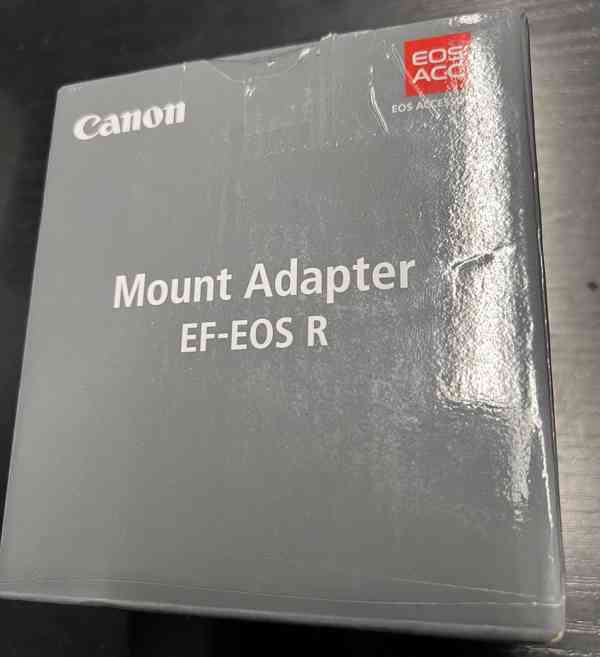 Adaptér Canon EF-EOS R, nový, záruka - foto 4