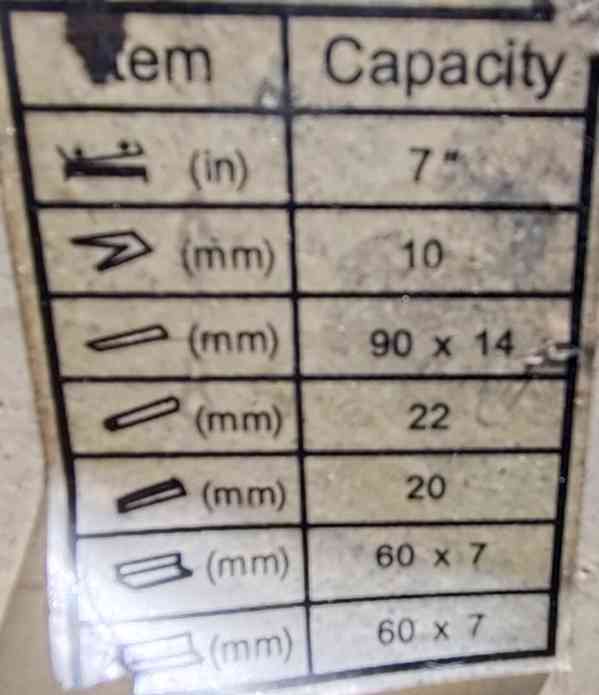 Velké pákové nůžky npp-7 na různé větší ocelové profily  - foto 7