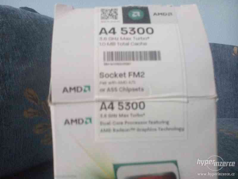 Prodám procesor AMD A4 5300 - foto 2