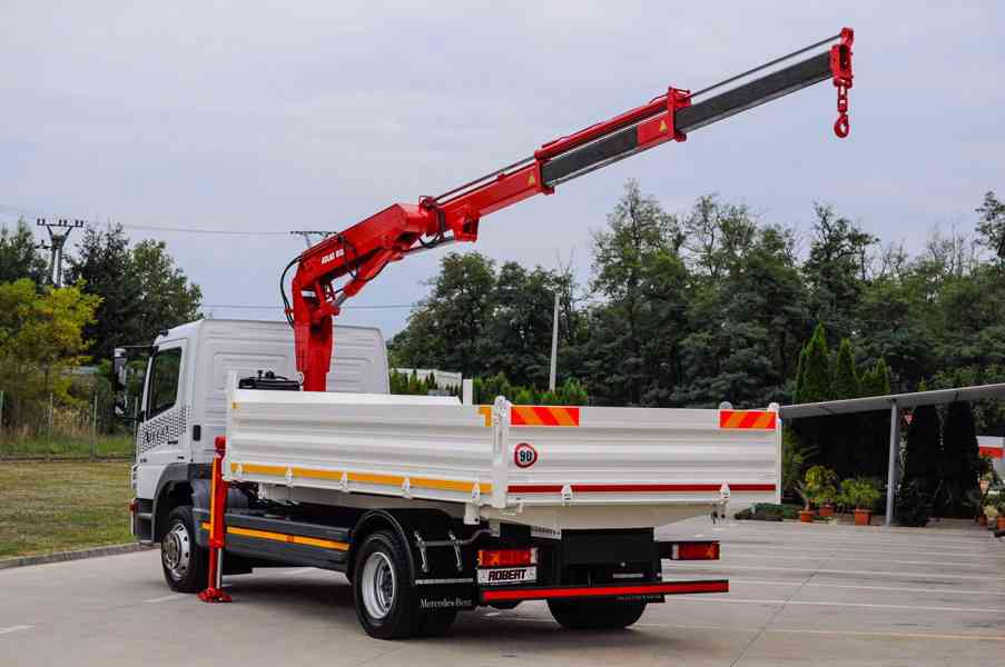 MERCEDES ATEGO 1218 TŘÍSTRANNÝ SKLÁPĚČ + HYDRAULICKÁ RUKA - foto 85