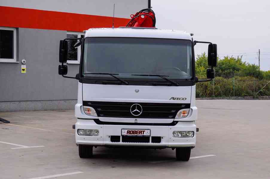 MERCEDES ATEGO 1218 TŘÍSTRANNÝ SKLÁPĚČ + HYDRAULICKÁ RUKA - foto 2