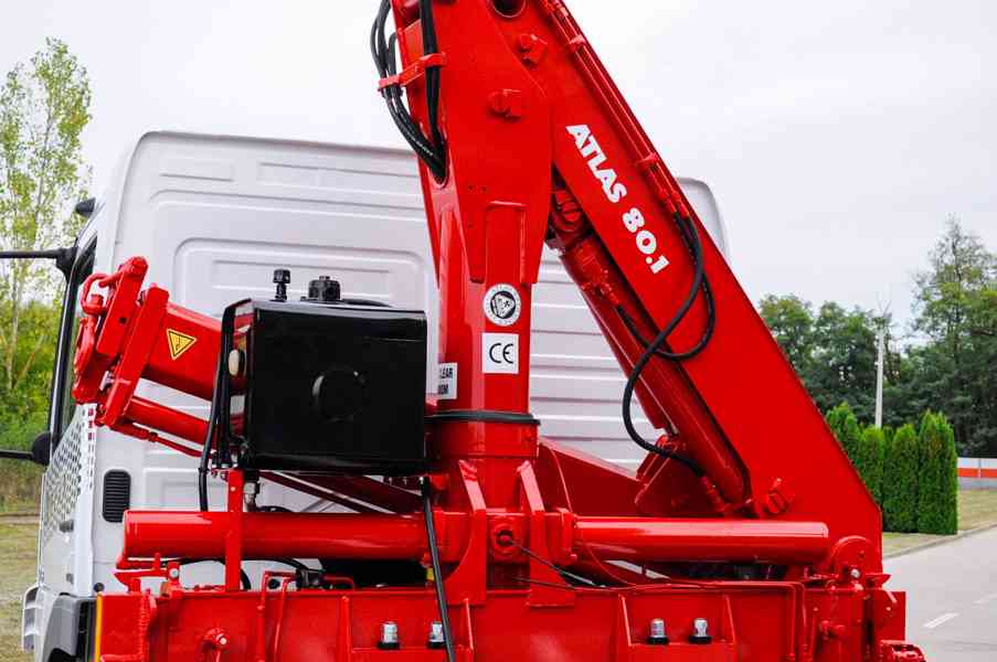 MERCEDES ATEGO 1218 TŘÍSTRANNÝ SKLÁPĚČ + HYDRAULICKÁ RUKA - foto 73