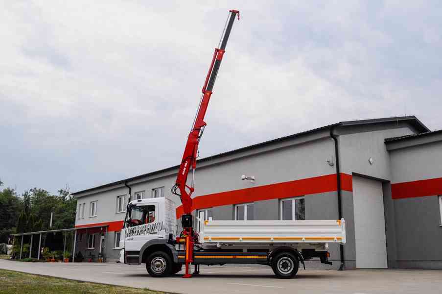 MERCEDES ATEGO 1218 TŘÍSTRANNÝ SKLÁPĚČ + HYDRAULICKÁ RUKA - foto 90