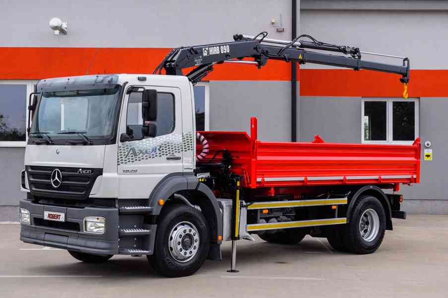 MERCEDES AXOR 1829 TŘÍSTRANNÝ SKLÁPĚČ + HYDR. RUKA - EURO4 - foto 100