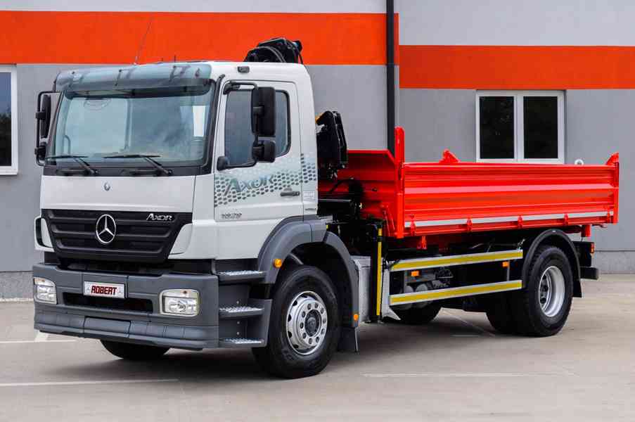 MERCEDES AXOR 1829 TŘÍSTRANNÝ SKLÁPĚČ + HYDR. RUKA - EURO4 - foto 3