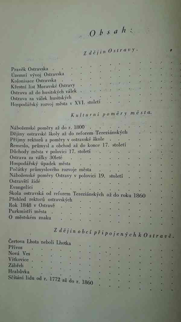  Dějiny města Ostravy (Al. Adamus) 1927  - foto 6