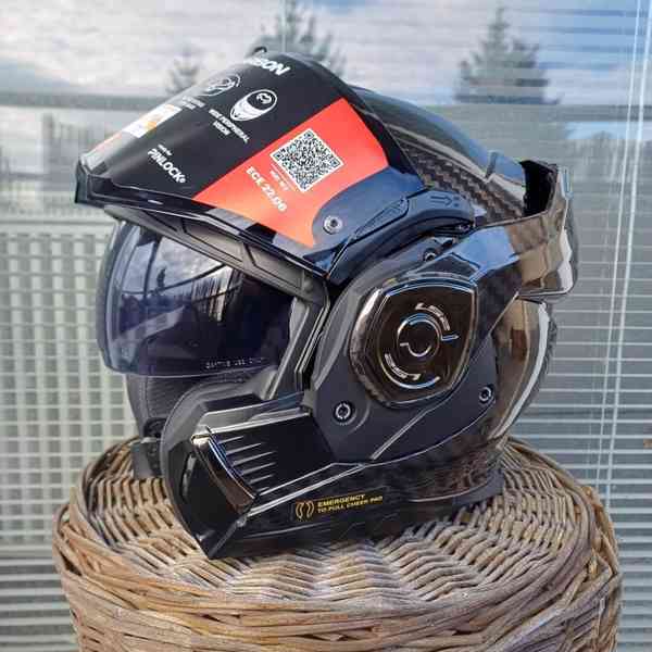 Silniční překlápěcí moto přilba LS2 ADVANT X CARBON - foto 5