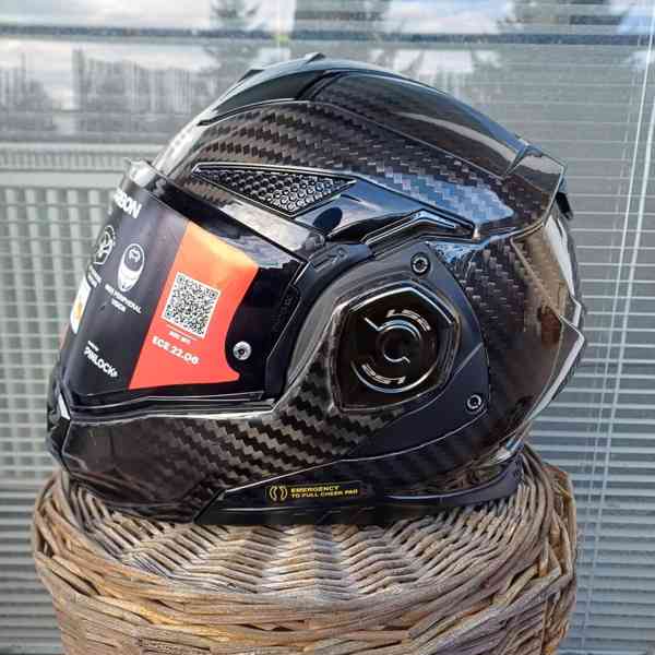 Silniční překlápěcí moto přilba LS2 ADVANT X CARBON - foto 2