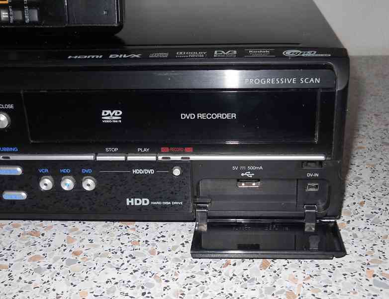 VHS/HDD/DVD Funai TD6D-M100 - 500gb HDD,USB,HDMi - foto 6