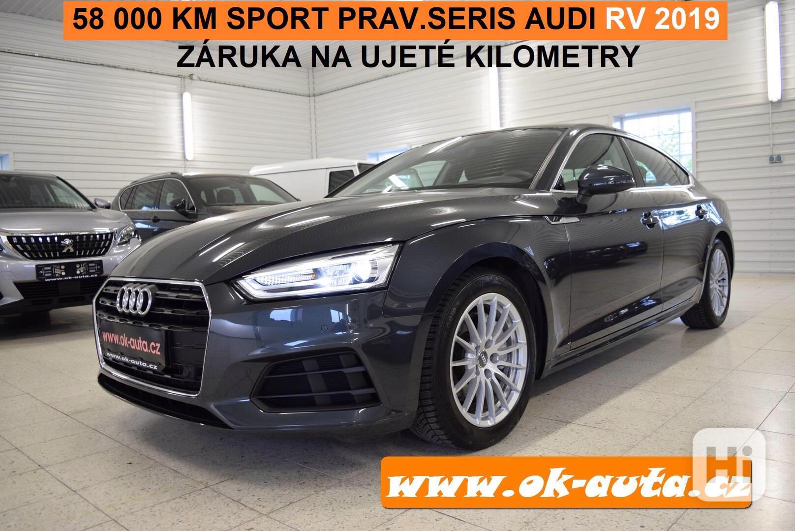 Audi A5 40 TDI SPORT 59 000 KM PRAV.SERVIS 2019-DPH - foto 1