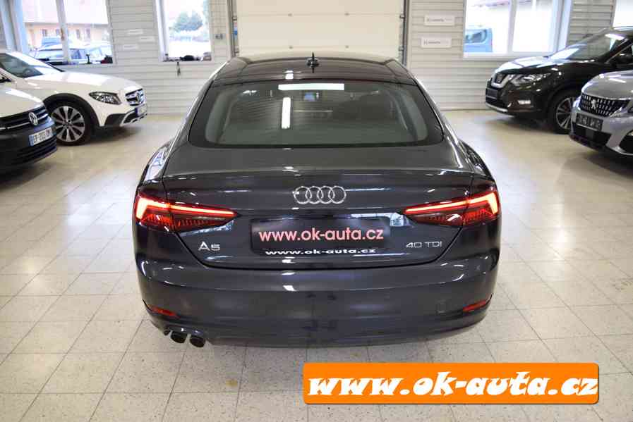 Audi A5 40 TDI SPORT 59 000 KM PRAV.SERVIS 2019-DPH - foto 4