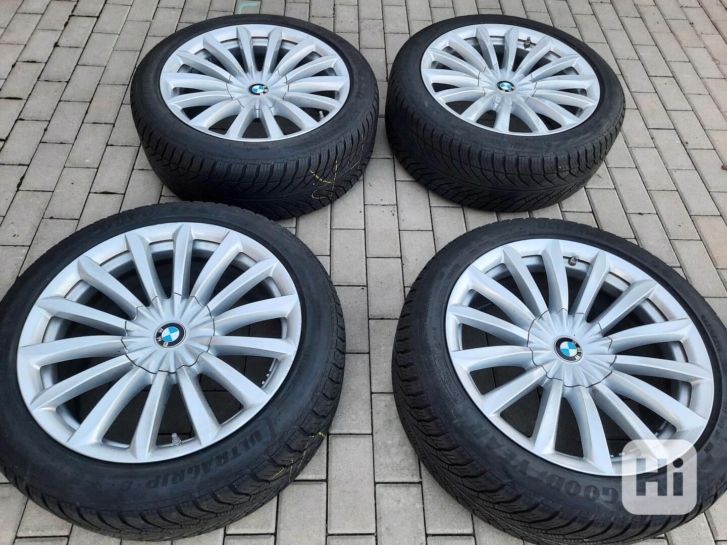 Originál sada BMW alu + zimní pneu Goodyear Ultragrip 8 - foto 1