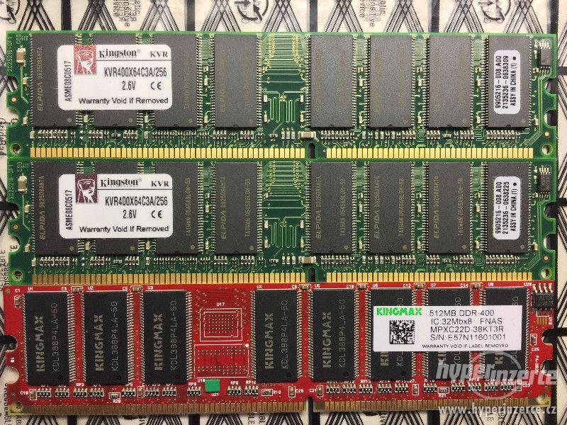 DDR 1 512 MB 400, 256 MB 266 - foto 2