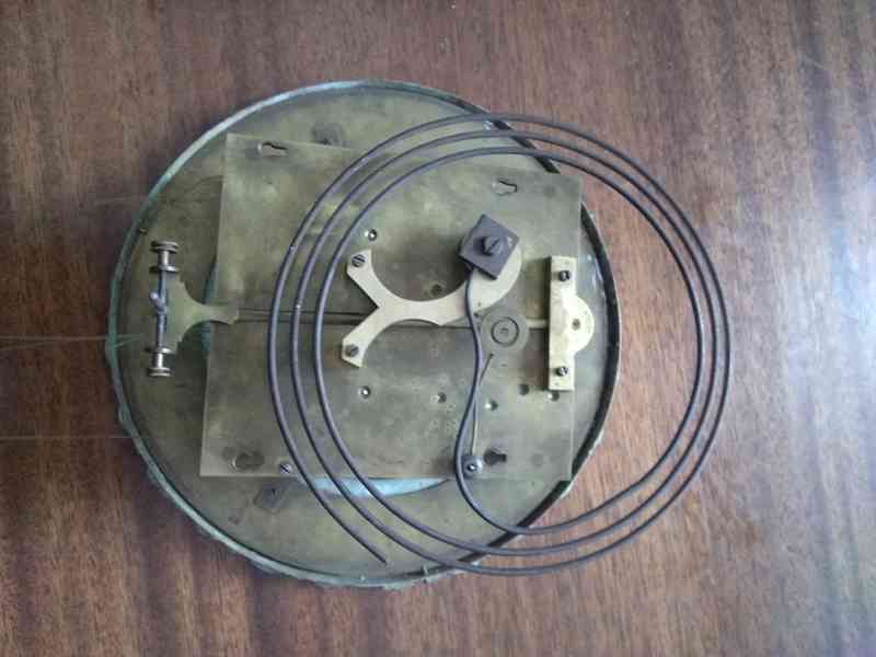 pěkné 2 závažové nástěnné hodiny - pendlovky, kol.r.1850 - foto 4