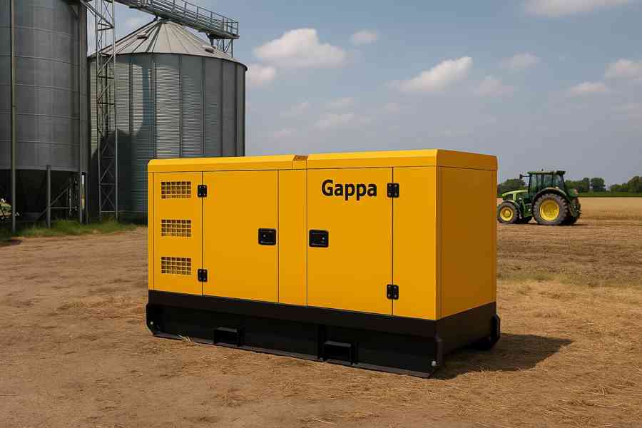 Dieselová elektrocentrála Gappa GF3-20kW/Ricardo - foto 6