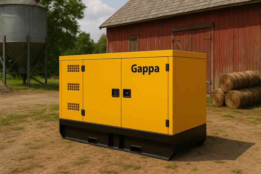 Dieselová elektrocentrála Gappa GF3-20kW/Ricardo - foto 4