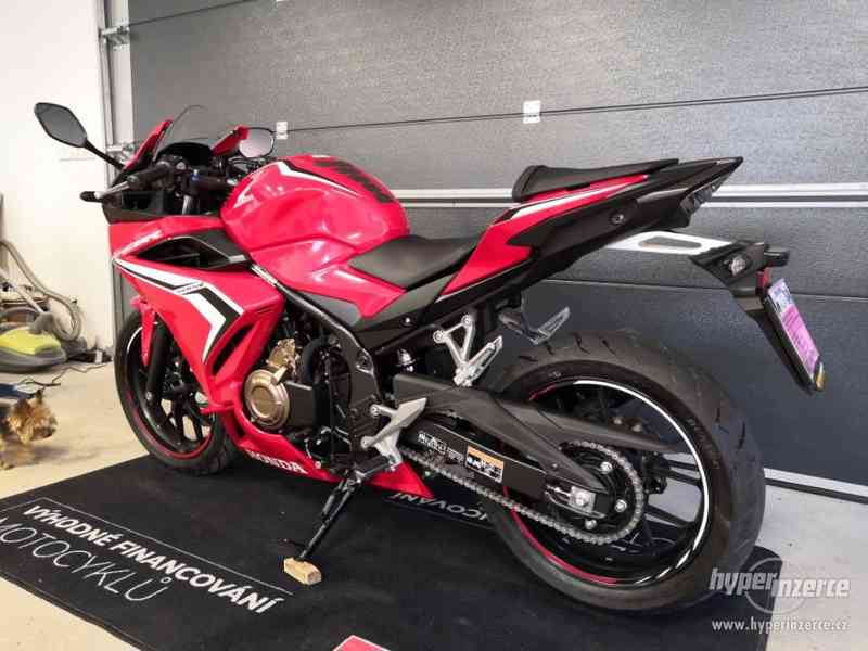 Nabízím Honda CBR 500 R r.v.2020,ČR,1.majitel,35kw - foto 9