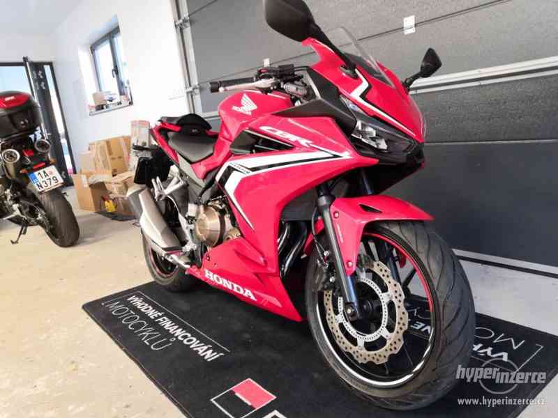 Nabízím Honda CBR 500 R r.v.2020,ČR,1.majitel,35kw - foto 18