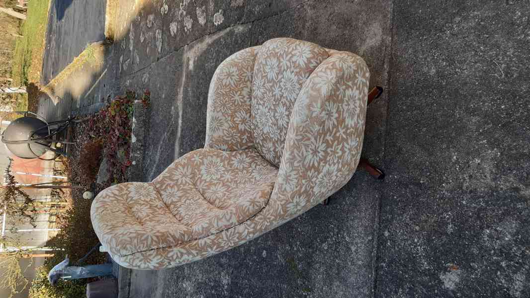  3ks otočných křesel  - foto 2