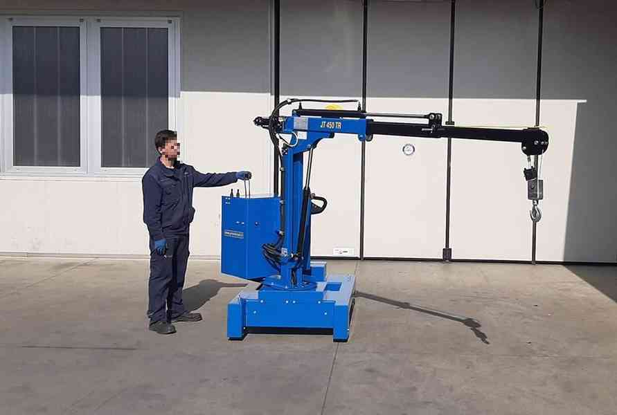 Pojízdný plně elektrický jeřáb JT450 TR, Nosnost 450 kg - foto 4