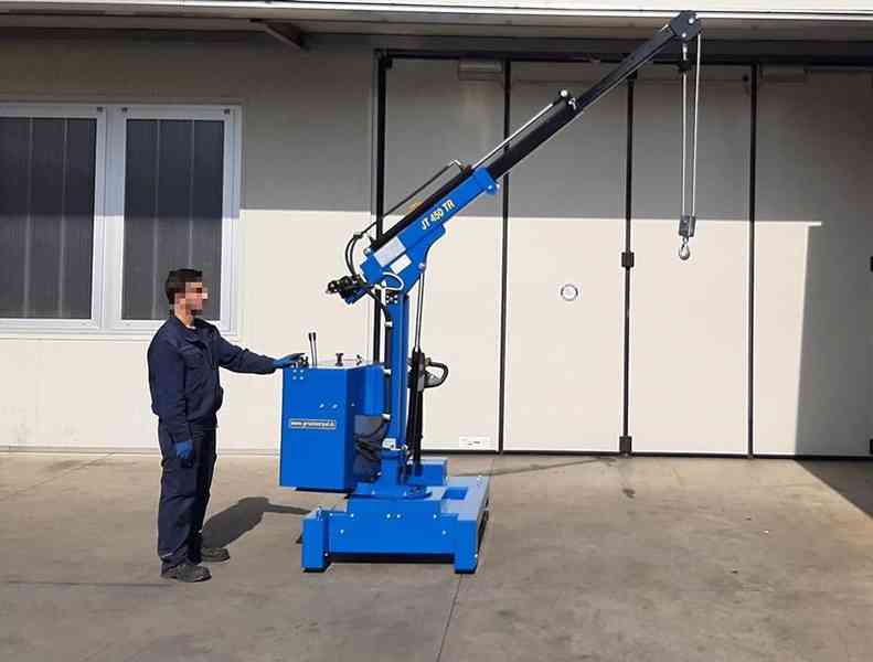 Pojízdný plně elektrický jeřáb JT450 TR, Nosnost 450 kg - foto 5