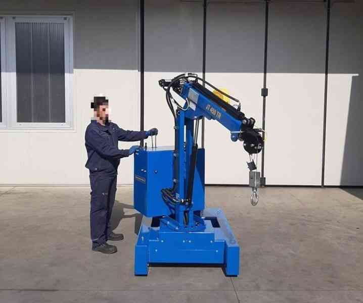 Pojízdný plně elektrický jeřáb JT450 TR, Nosnost 450 kg - foto 2