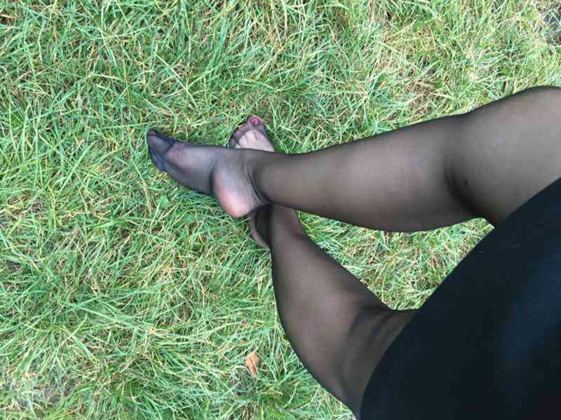 Nošené fetish silonky - foto 3