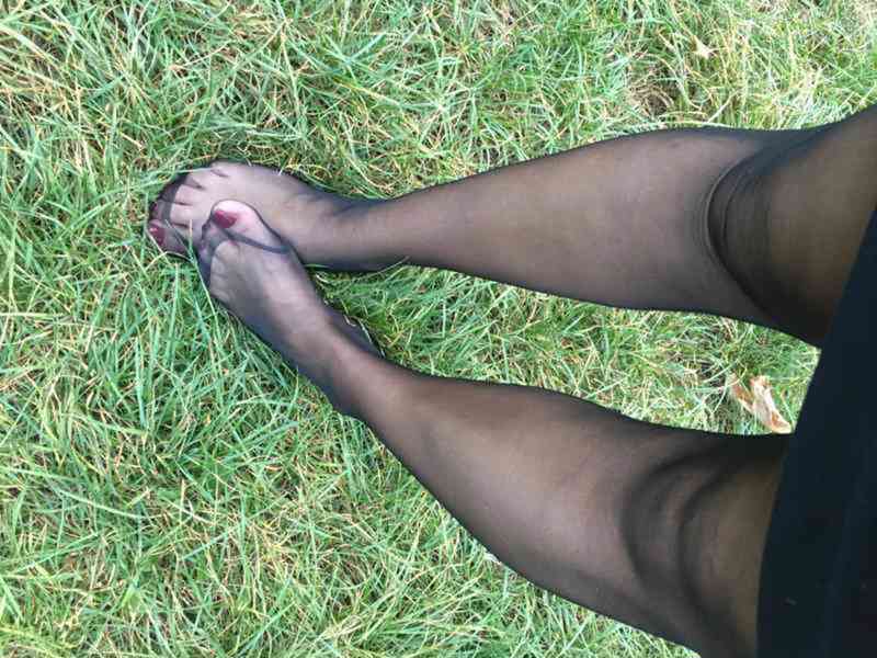 Nošené fetish silonky - foto 1