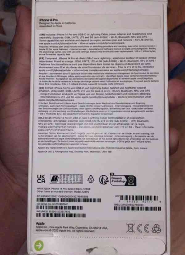 Apple Iphone 14 pro - foto 3