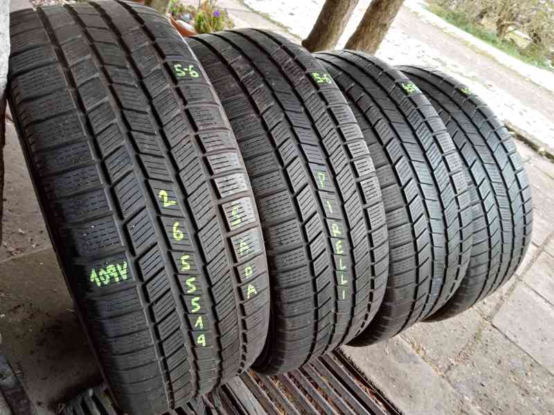 Zimní pneu 4kusy 265/55/19 vzorek 80% PIRELLI - dobírka - foto 1