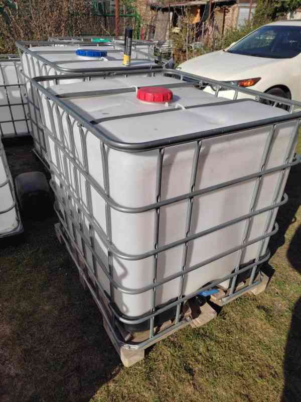 IBC kontejner 1000l, cena 1200,-Kč Prostějov M: 731 855 194 - foto 5