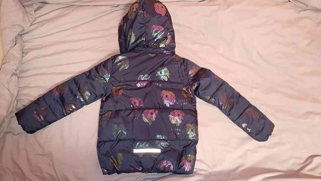 Zimní bunda H&M vel. 134 - foto 3