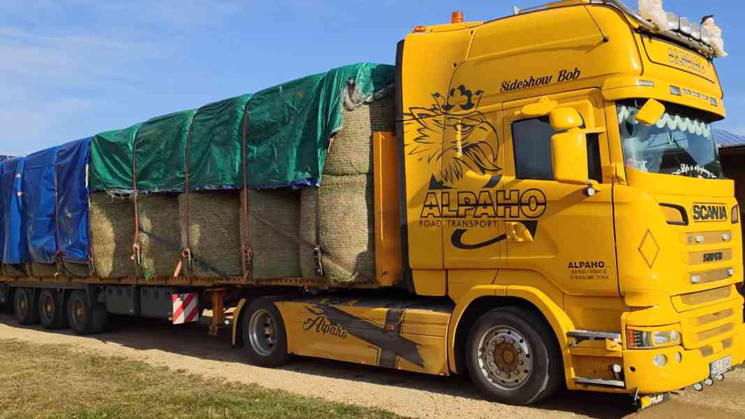 Kvalitní zelené Bio seno v suchu 150x120 čisté a bez plísně - foto 4