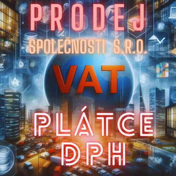 Prodáme společnost s.r.o. - plátce DPH se sídlem v Praze